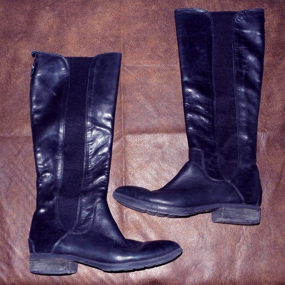 *SOLD* Sam Edelman Paradox Black Leather Boots - Picture 2 of 5